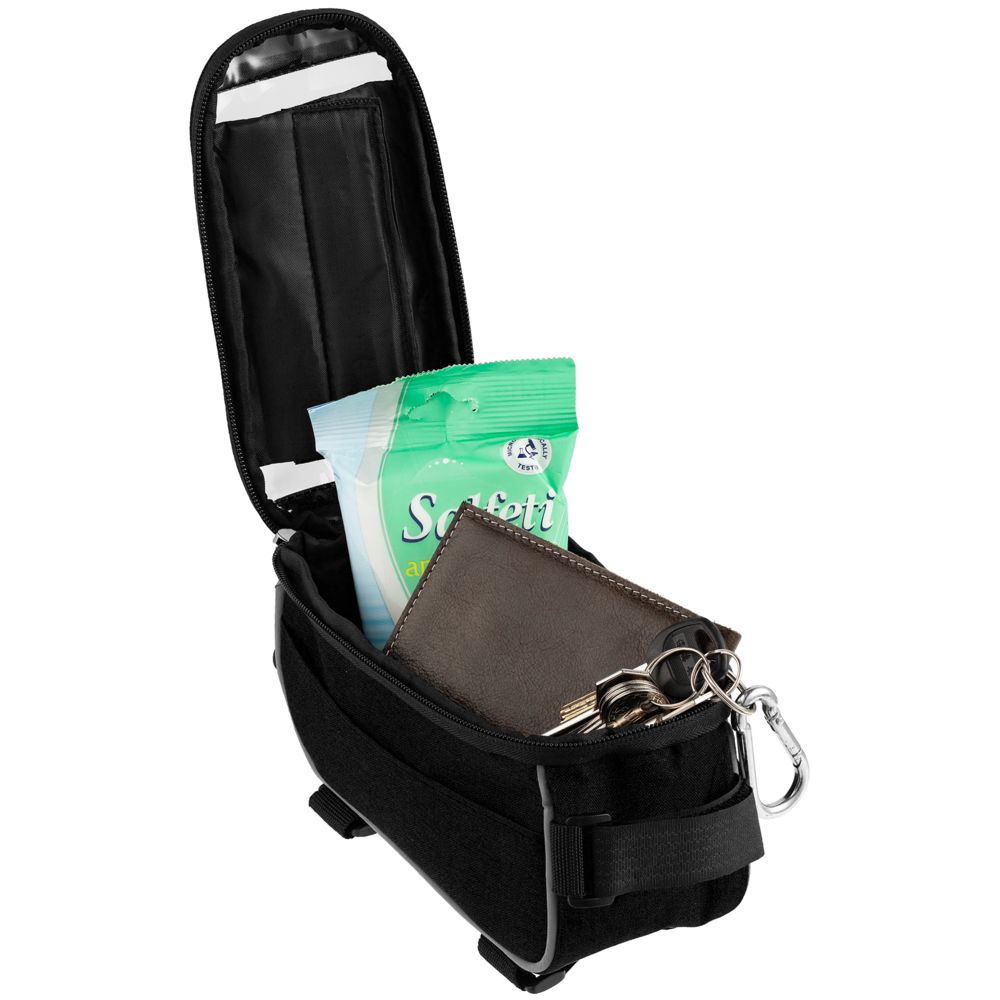 Велосумка Lead Foot, черная — изображение 8