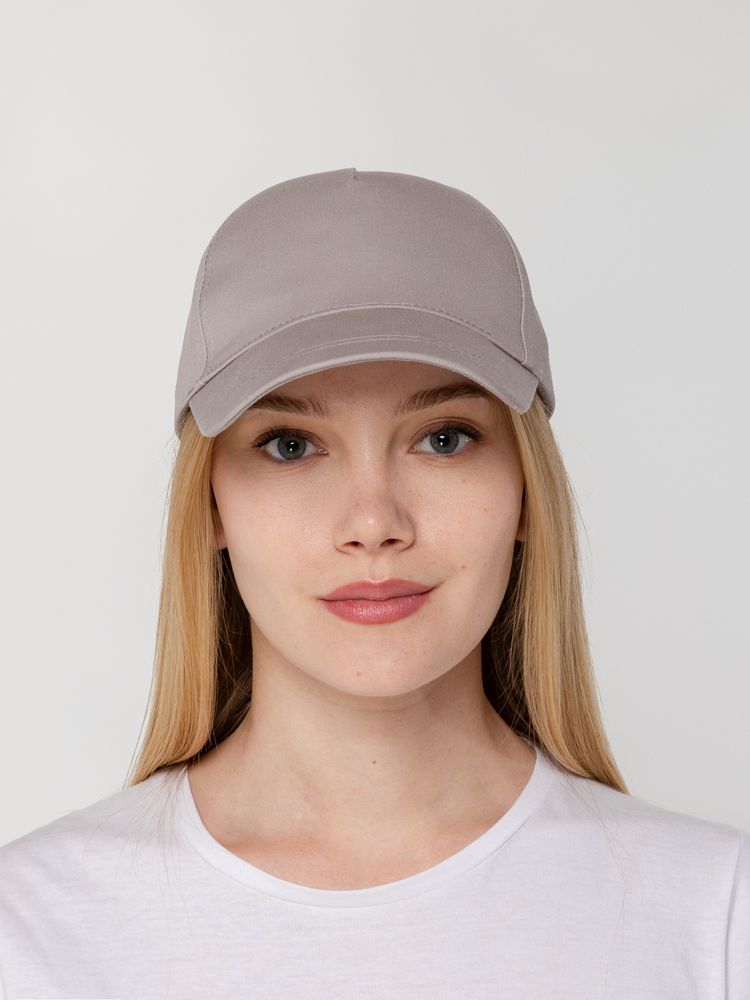 Бейсболка Convention, серая — изображение 5