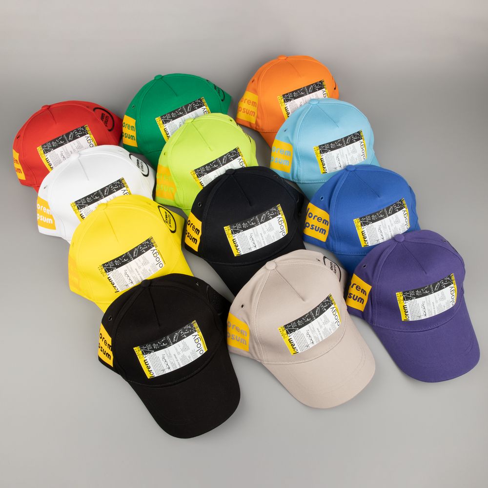 Бейсболка Convention, серая — изображение 10