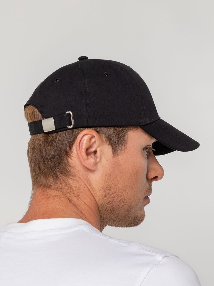 Бейсболка Convention, черная — изображение 7