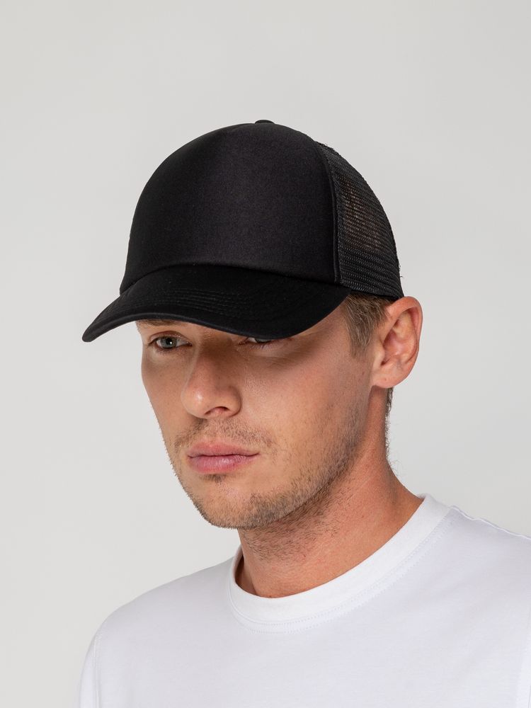 Бейсболка Sunbreaker, черная — изображение 9