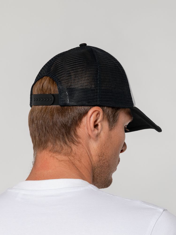 Бейсболка Sunbreaker, черная с белым — изображение 9