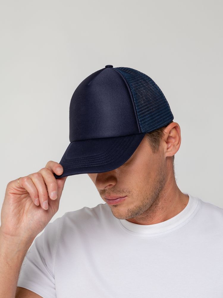 Бейсболка Sunbreaker, темно-синяя — изображение 8