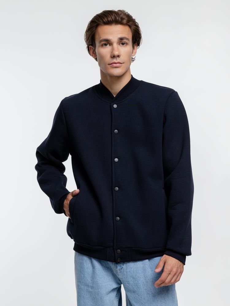 Бомбер Graduate, темно-синий — изображение 9