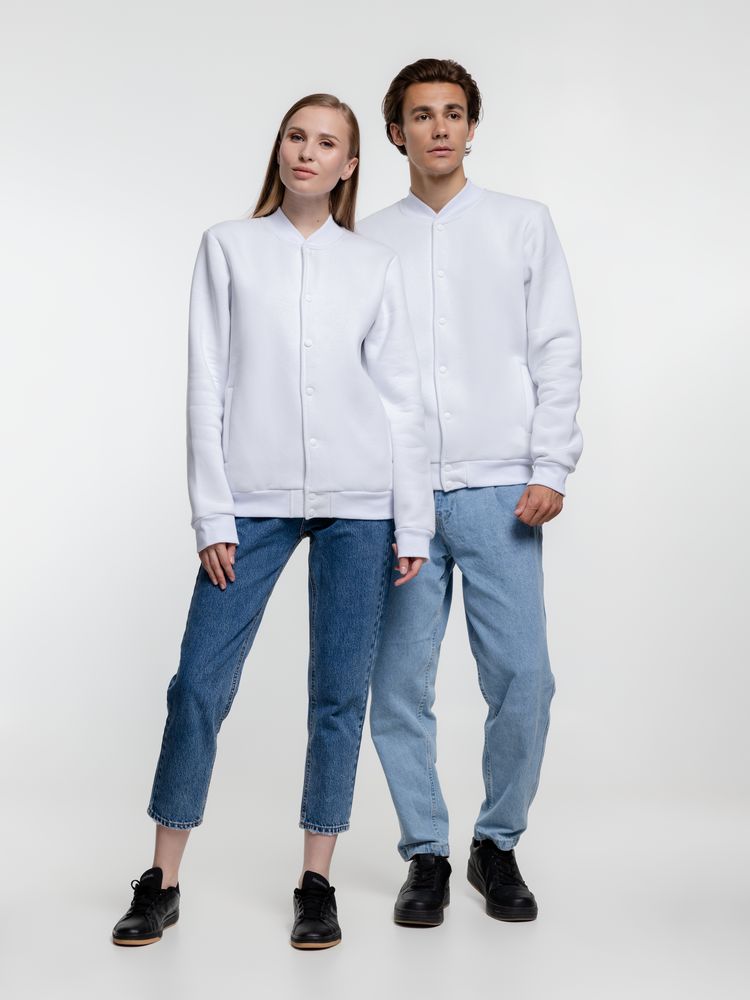 Бомбер Graduate, белый — изображение 16