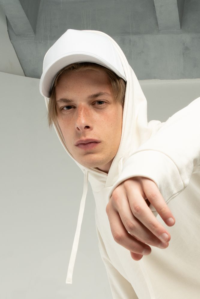 Бейсболка C1, белая — изображение 3