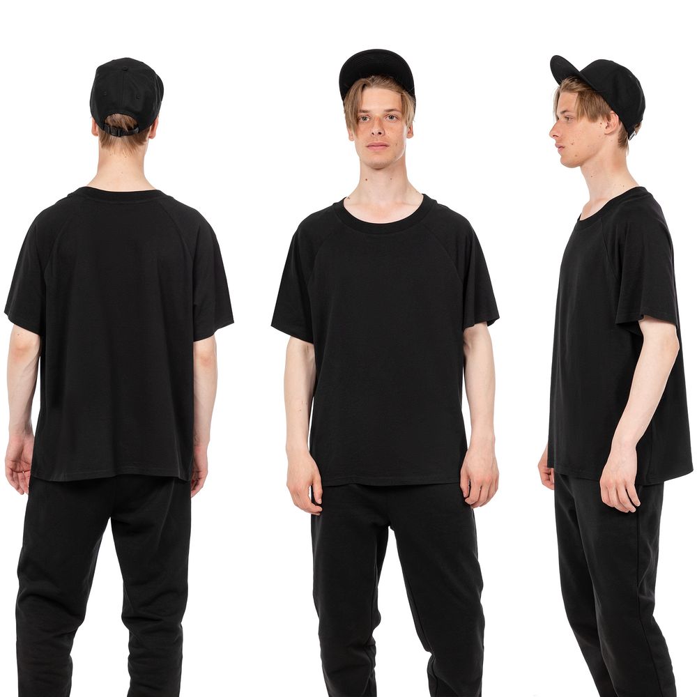 Бейсболка C2, черная — изображение 4