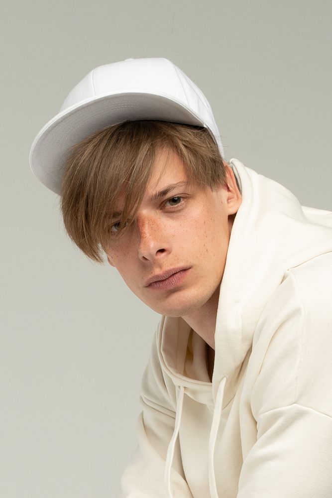 Бейсболка C2, белая — изображение 3