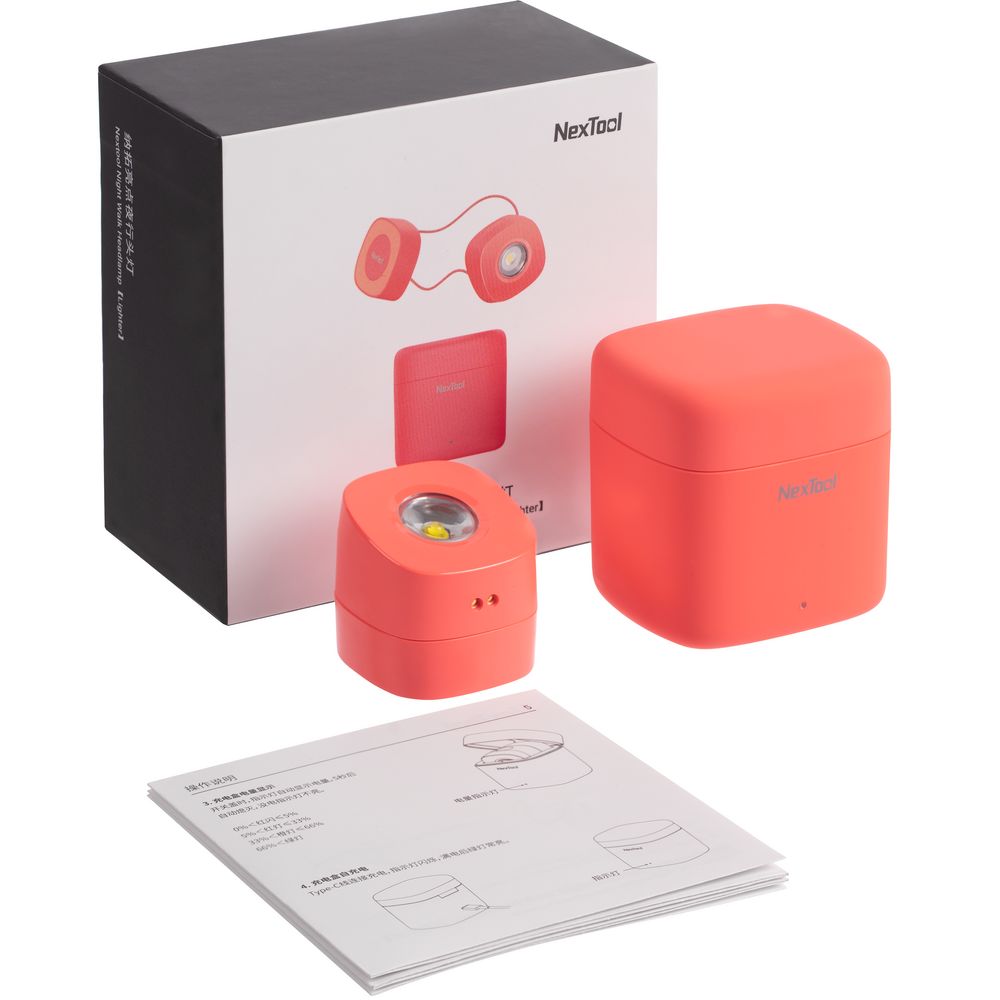 Налобный фонарь Night Walk Headlamp, оранжевый — изображение 6