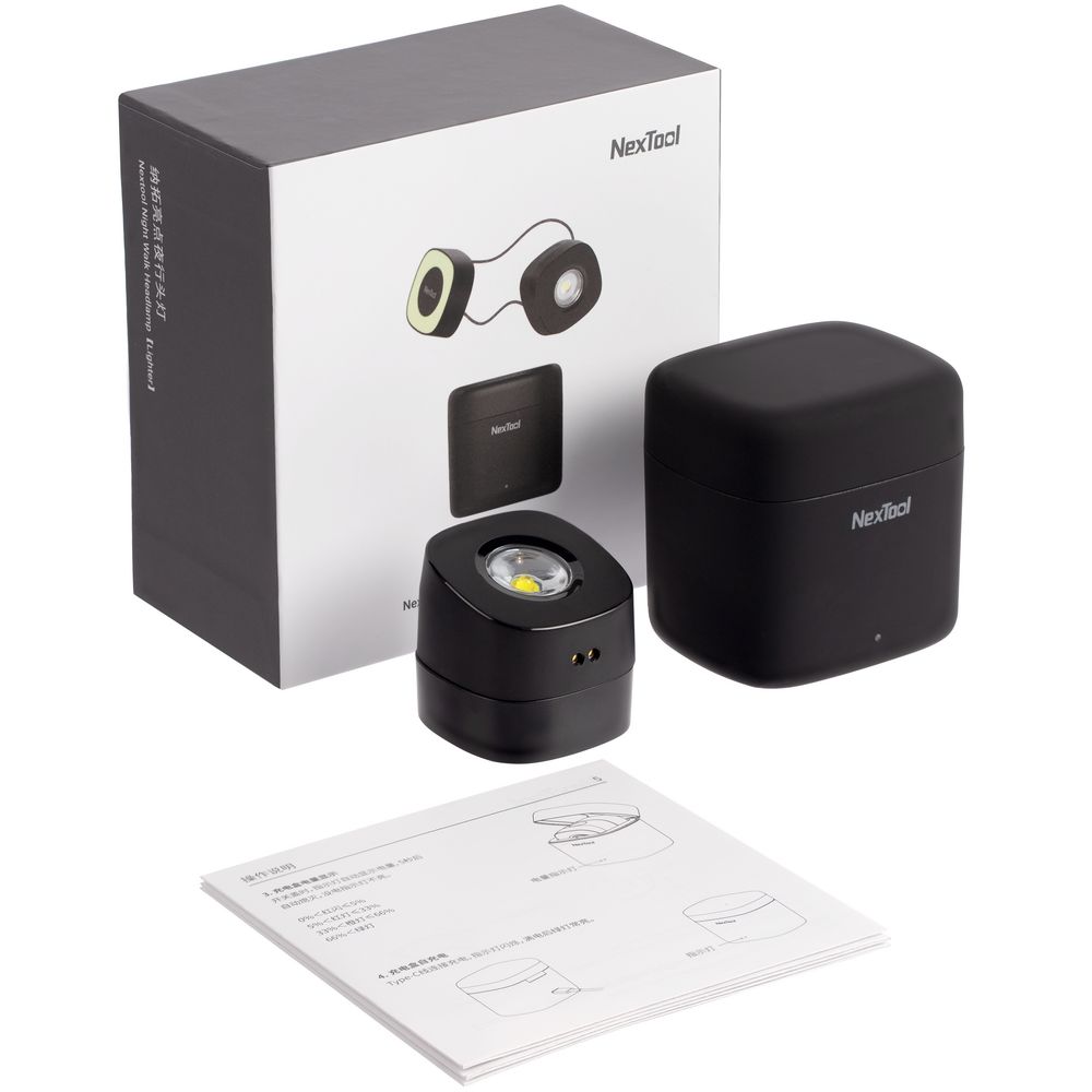 Налобный фонарь Night Walk Headlamp, черный — изображение 6