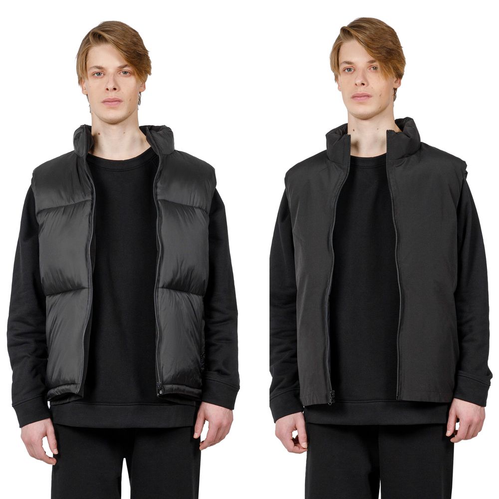 Жилет двусторонний V2, черный — изображение 8