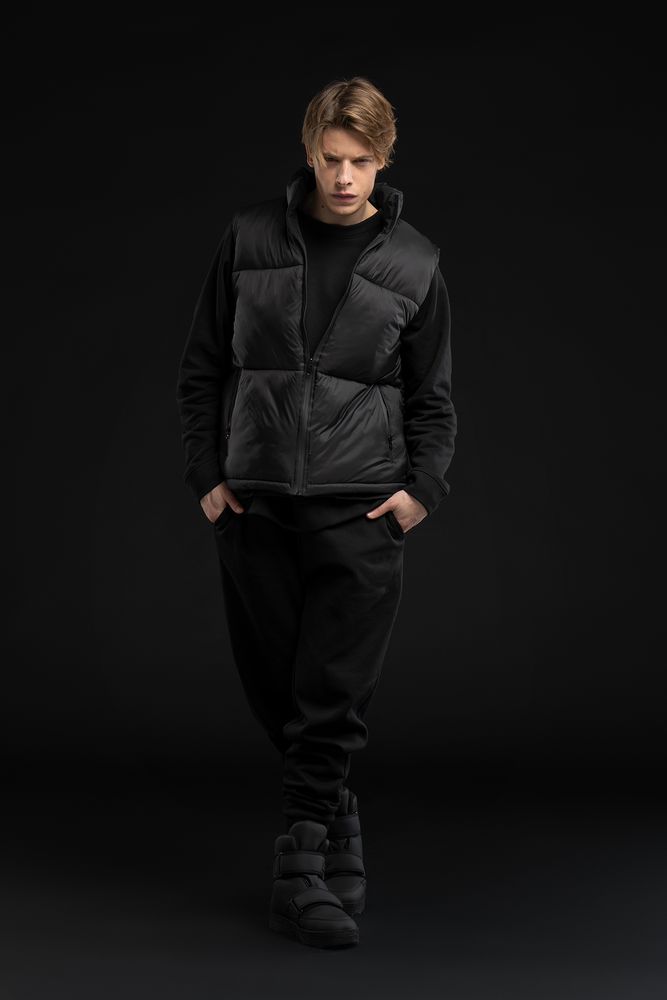 Жилет двусторонний V2, черный — изображение 4