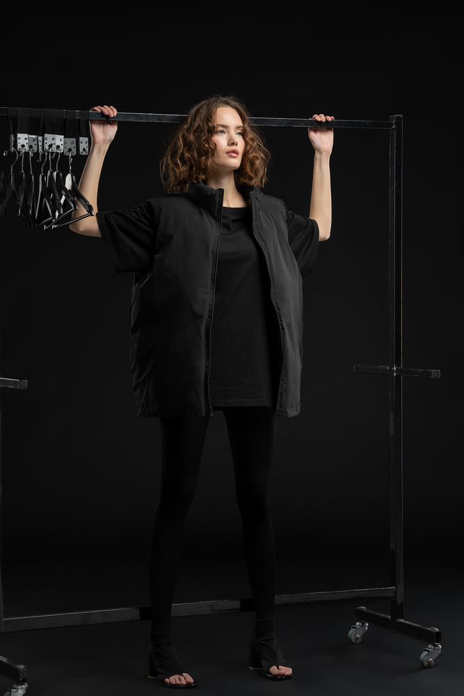 Жилет двусторонний V2, черный — изображение 6