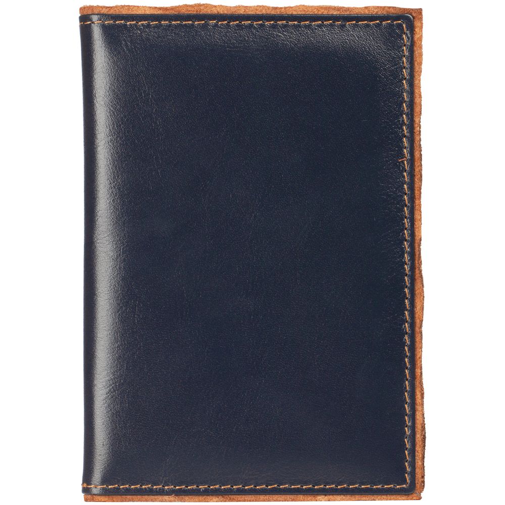 Обложка для паспорта Palermo, синяя — изображение 2