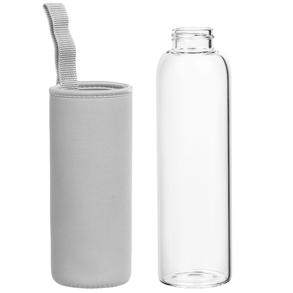 Бутылка для воды Sleeve Ace, серая — изображение 4