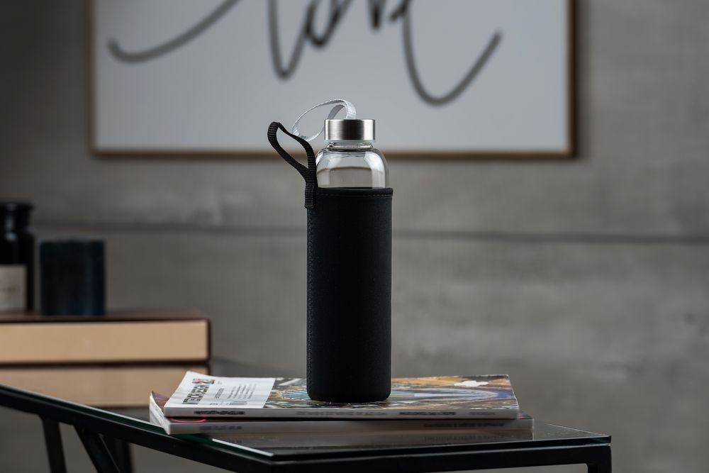 Бутылка для воды Sleeve Ace, черная — изображение 8