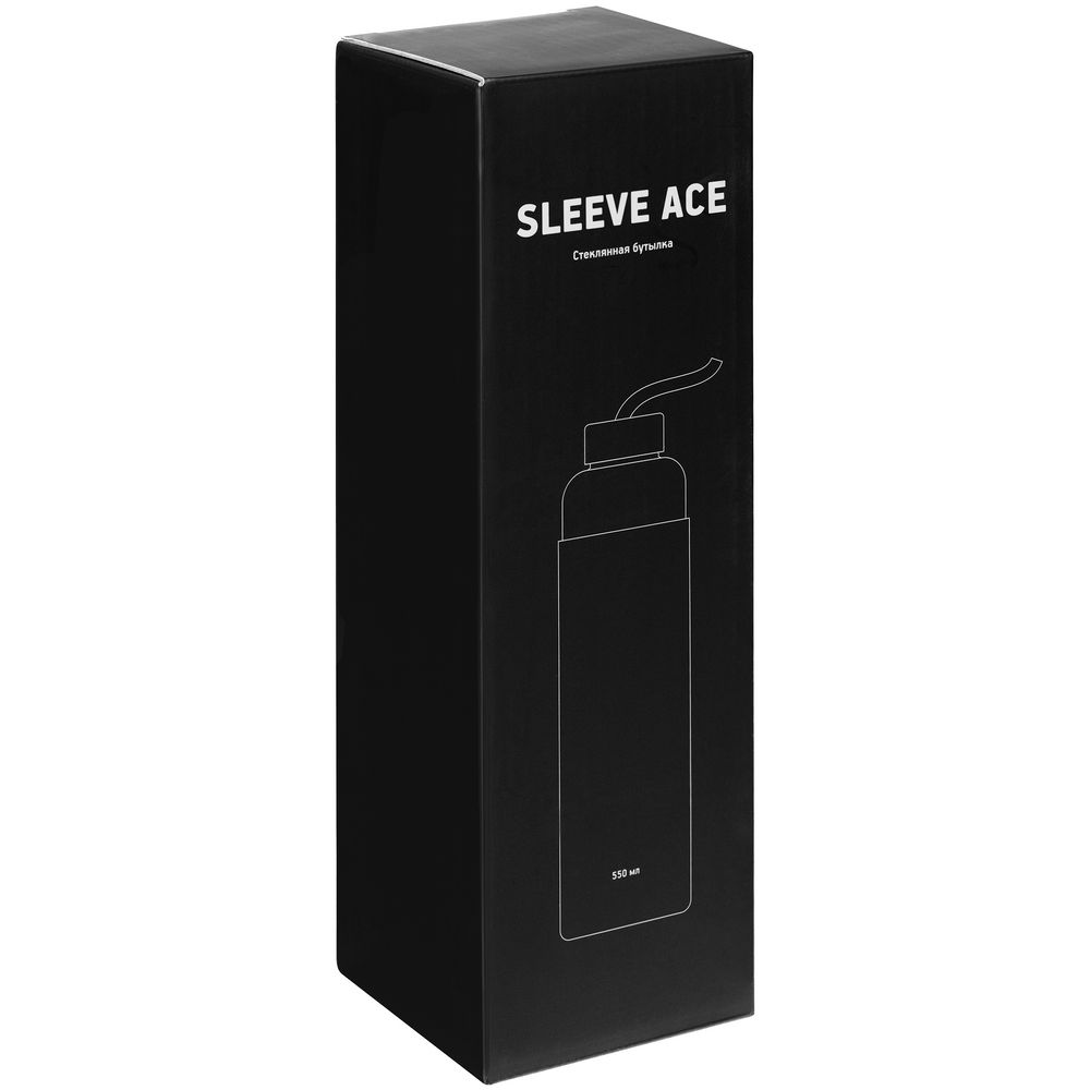 Бутылка для воды Sleeve Ace, синяя — изображение 10