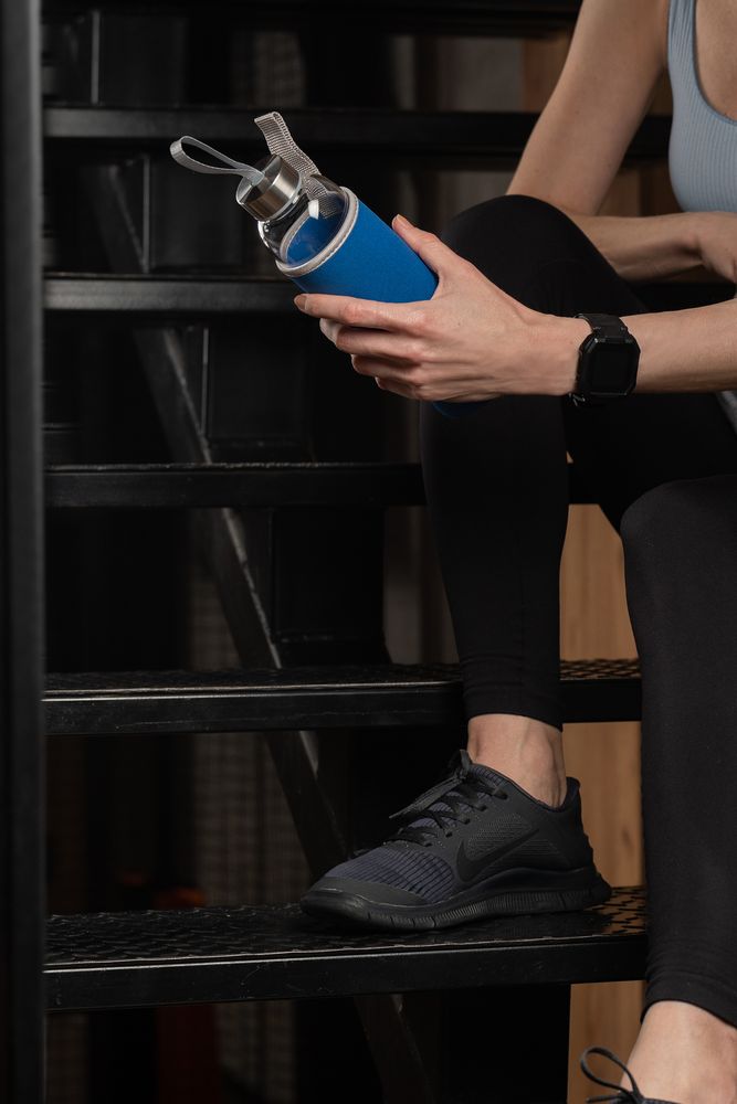 Бутылка для воды Sleeve Ace, синяя — изображение 7