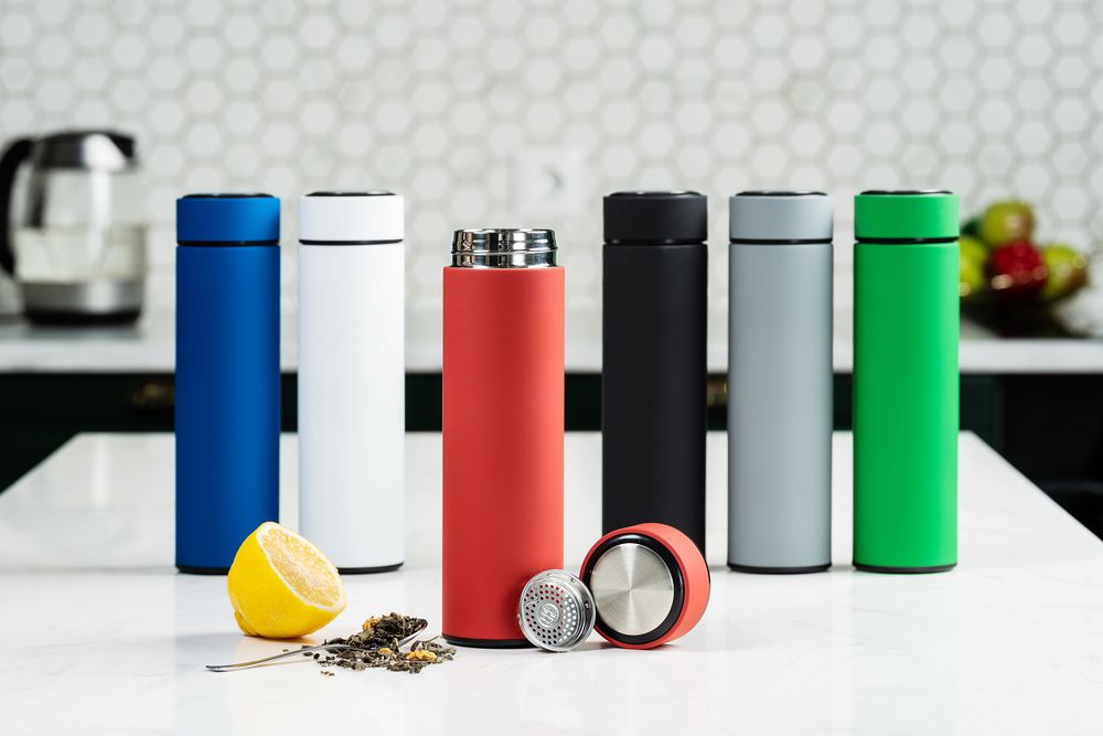 Термос с ситечком Percola, красный — изображение 9