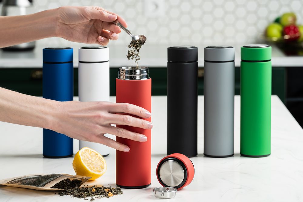 Термос с ситечком Percola, красный — изображение 10