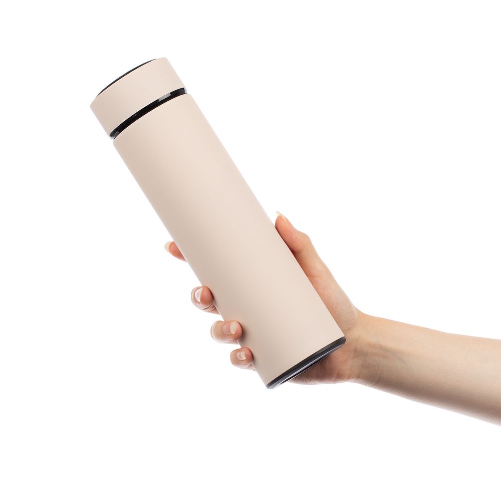 Термос с ситечком Percola, бежевый — изображение 8