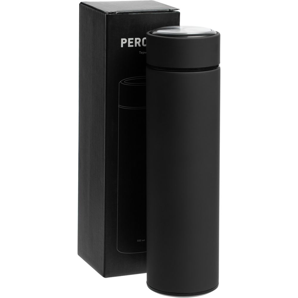 Термос с ситечком Percola, черный — изображение 7