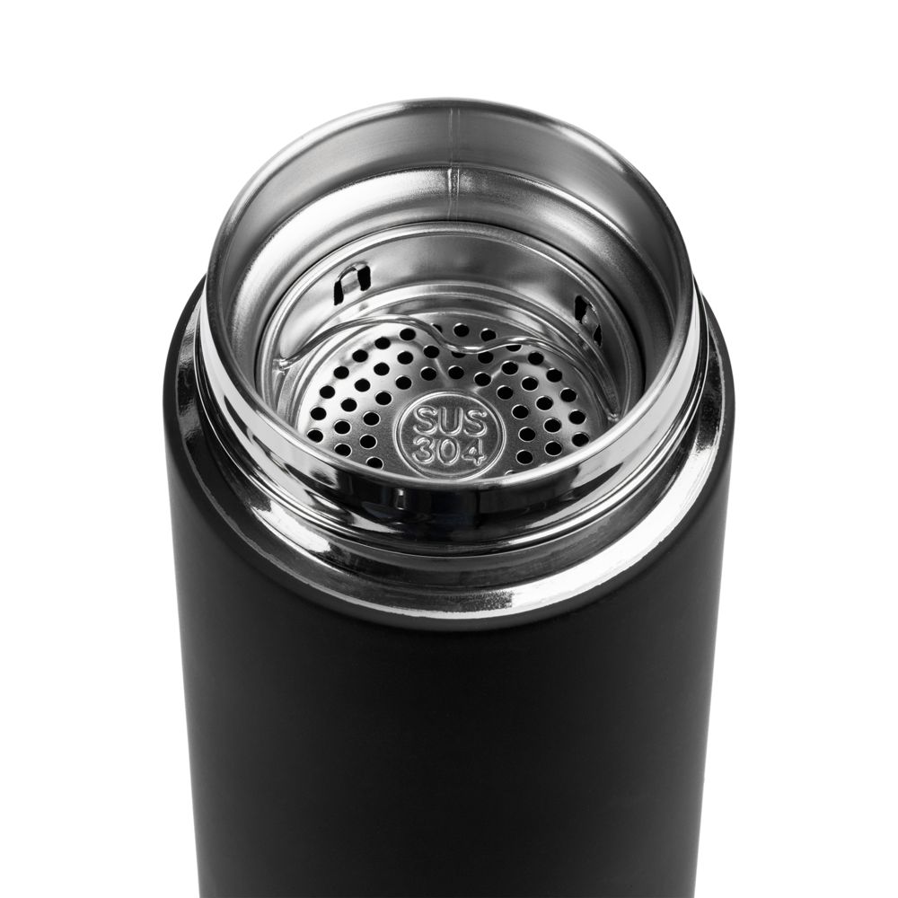 Термос с ситечком Percola, черный — изображение 4