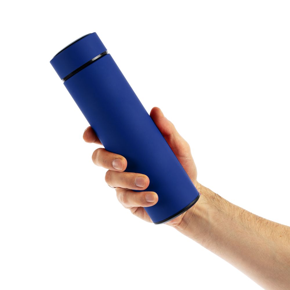 Термос с ситечком Percola, ver.2, синий — изображение 8