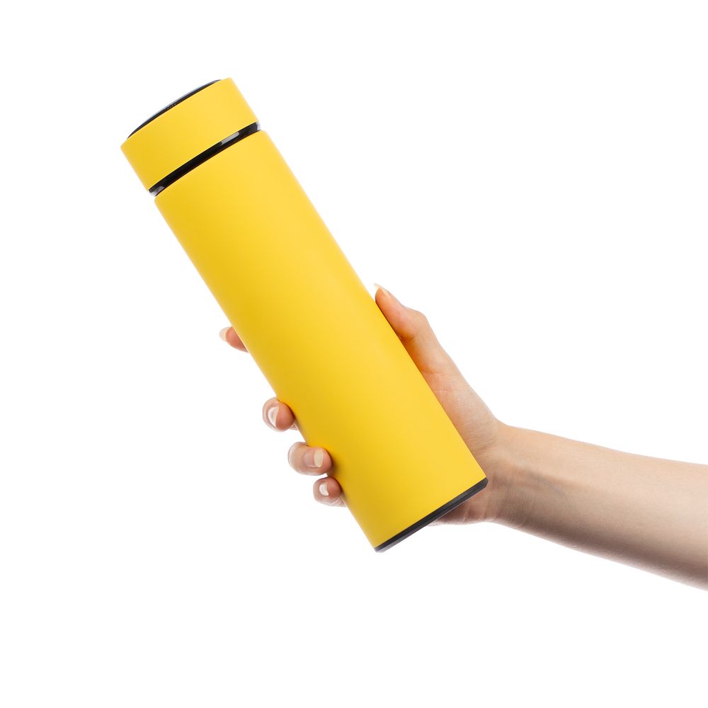 Термос с ситечком Percola, желтый — изображение 8