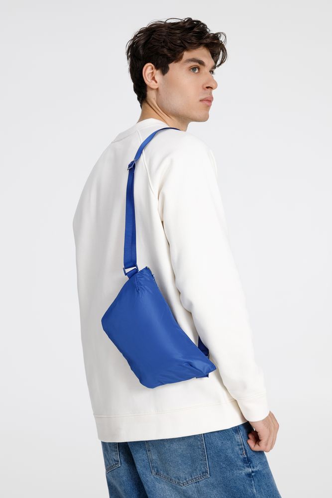 Поясная сумка W1, синяя — изображение 9