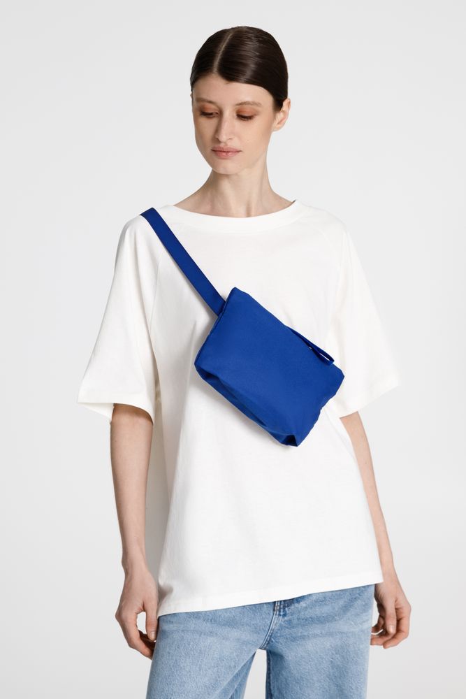 Поясная сумка W2, синяя — изображение 14