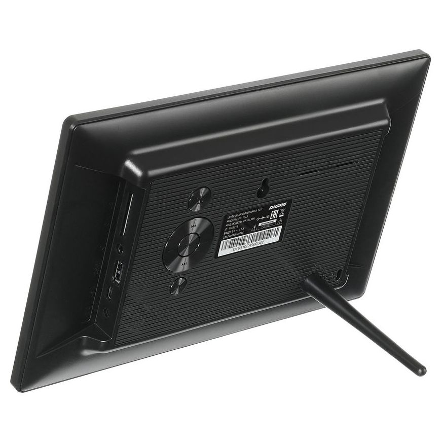 Цифровая фоторамка Digma PF-1043, черная — изображение 5