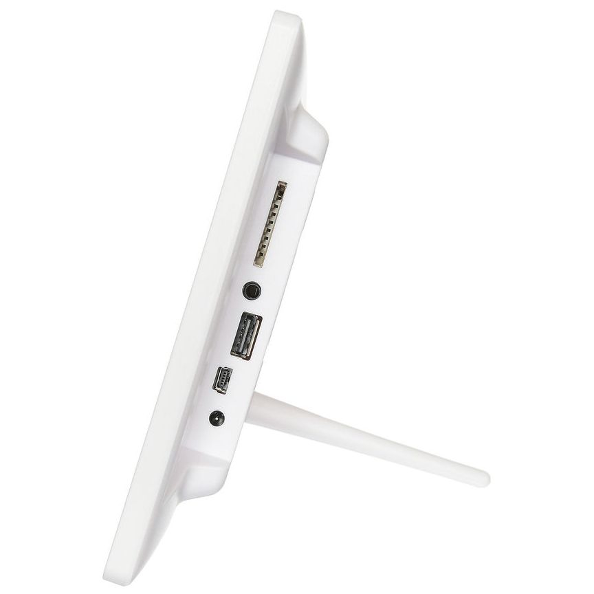 Цифровая фоторамка Digma PF-1043, белая — изображение 6