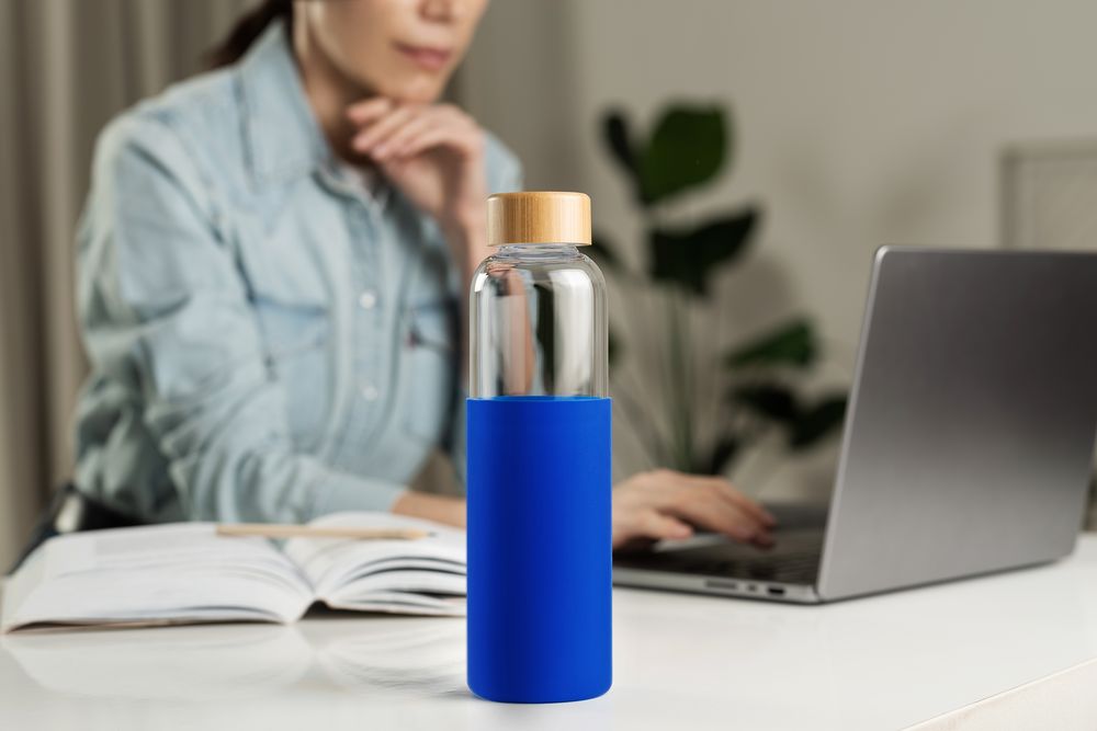 Бутылка для воды Onflow, синяя — изображение 9