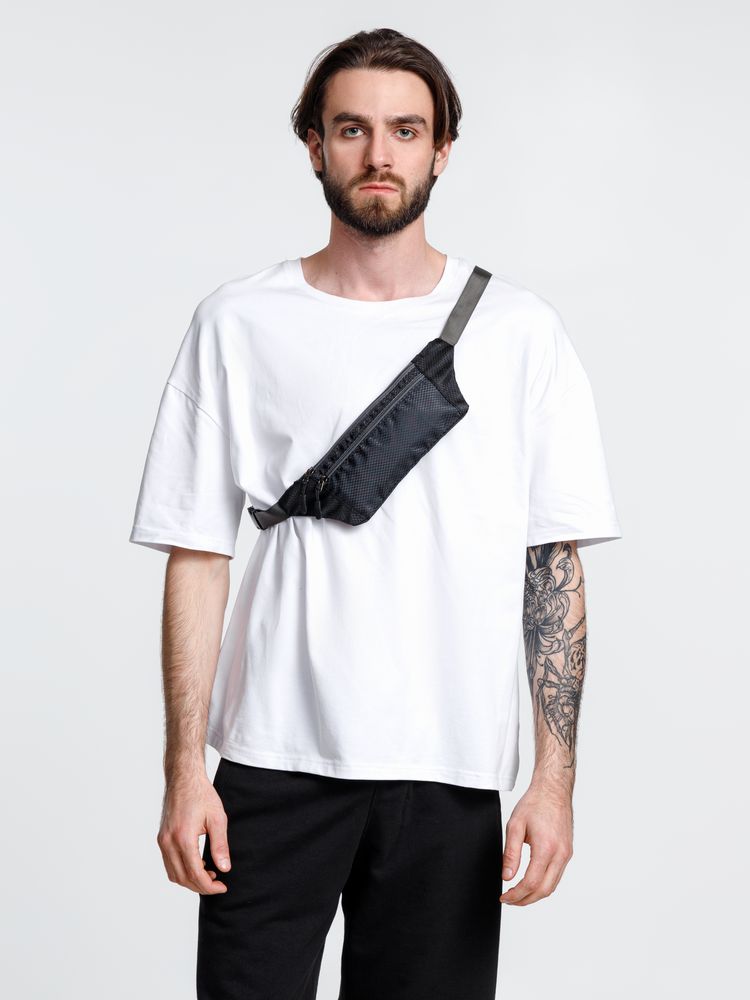 Спортивная поясная сумка Run for Fun, черная — изображение 7