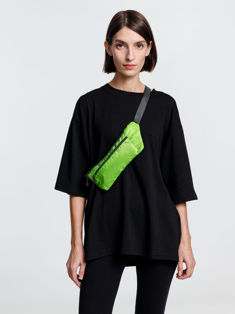 Спортивная поясная сумка Run for Fun, зеленое яблоко — изображение 7