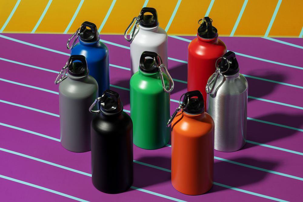 Бутылка для воды Funrun 400, синяя — изображение 5