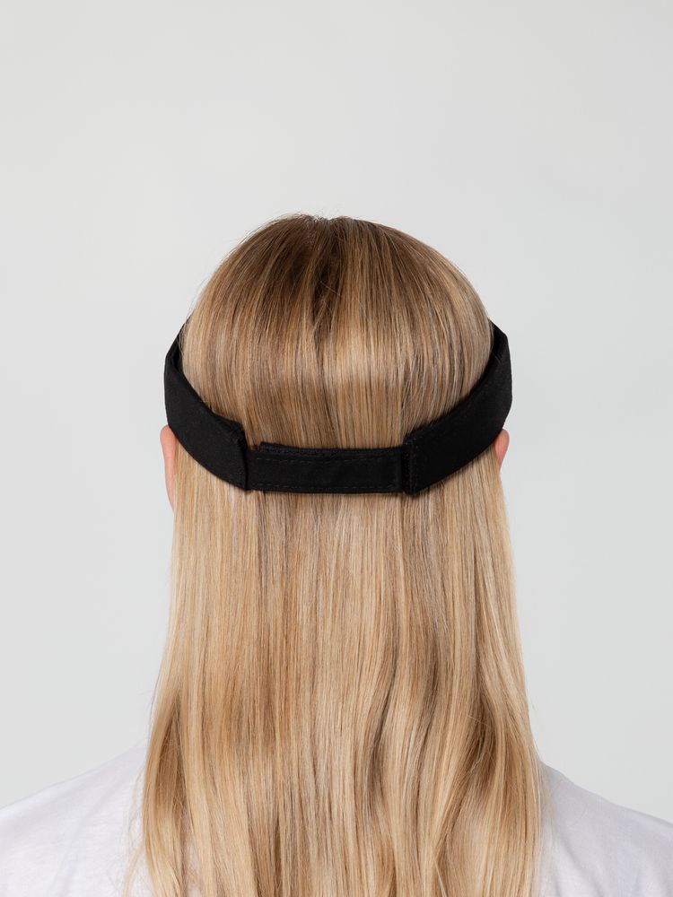 Козырек Active, черный с белым кантом — изображение 12