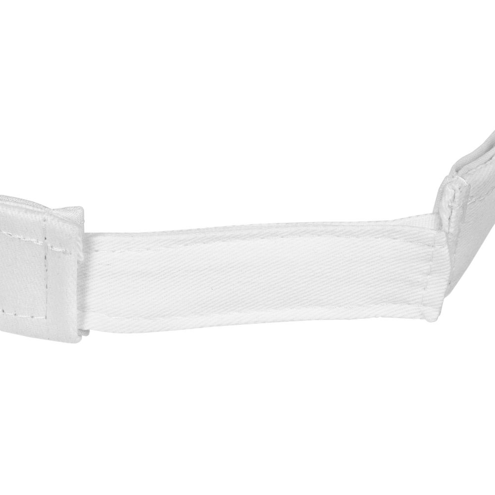 Козырек Active, белый с темно-синим кантом — изображение 5