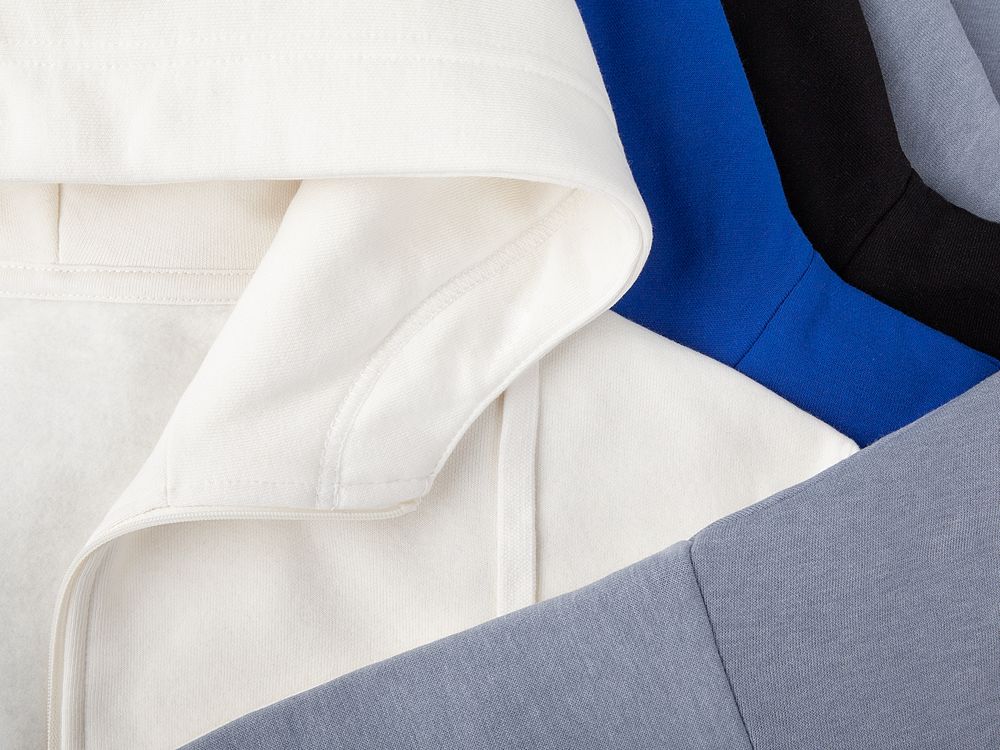 Толстовка унисекс H3, синяя — изображение 9