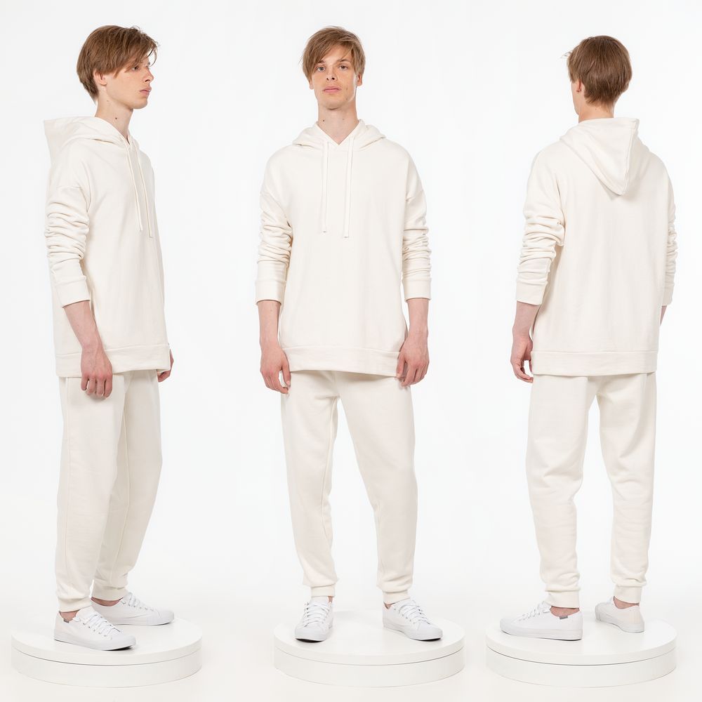 Джоггеры J2, молочно-белые — изображение 8