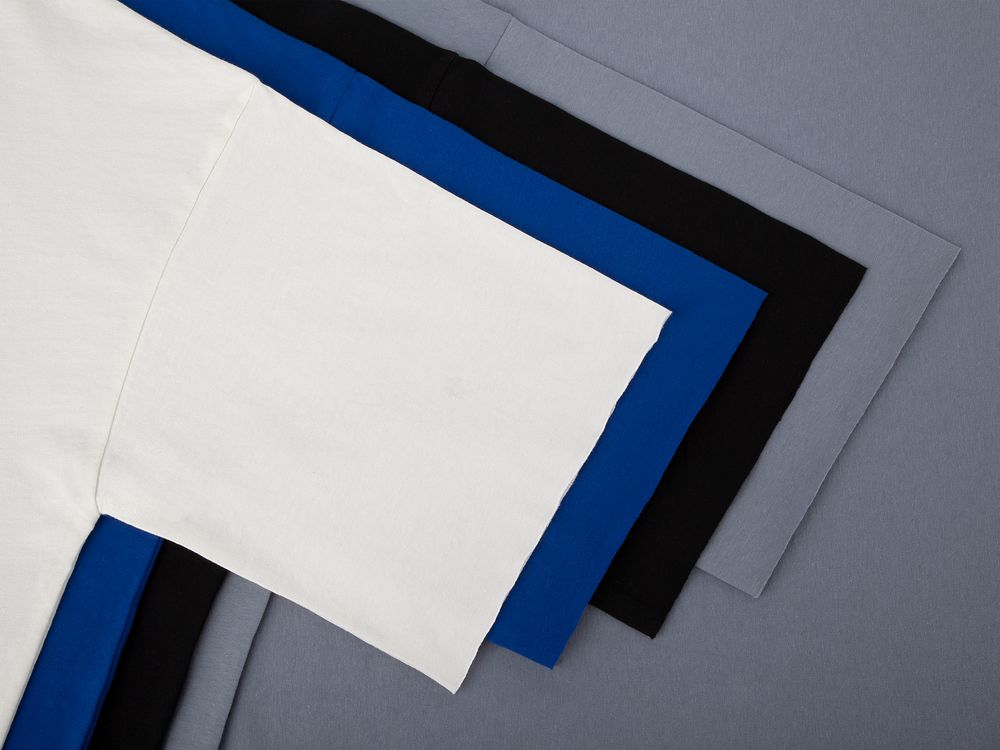 Футболка унисекс оверсайз T1, синяя — изображение 9