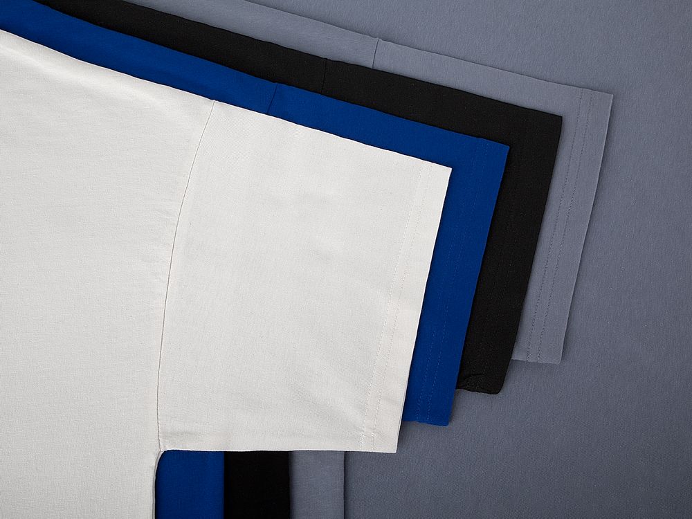 Футболка унисекс оверсайз T3, синяя — изображение 10