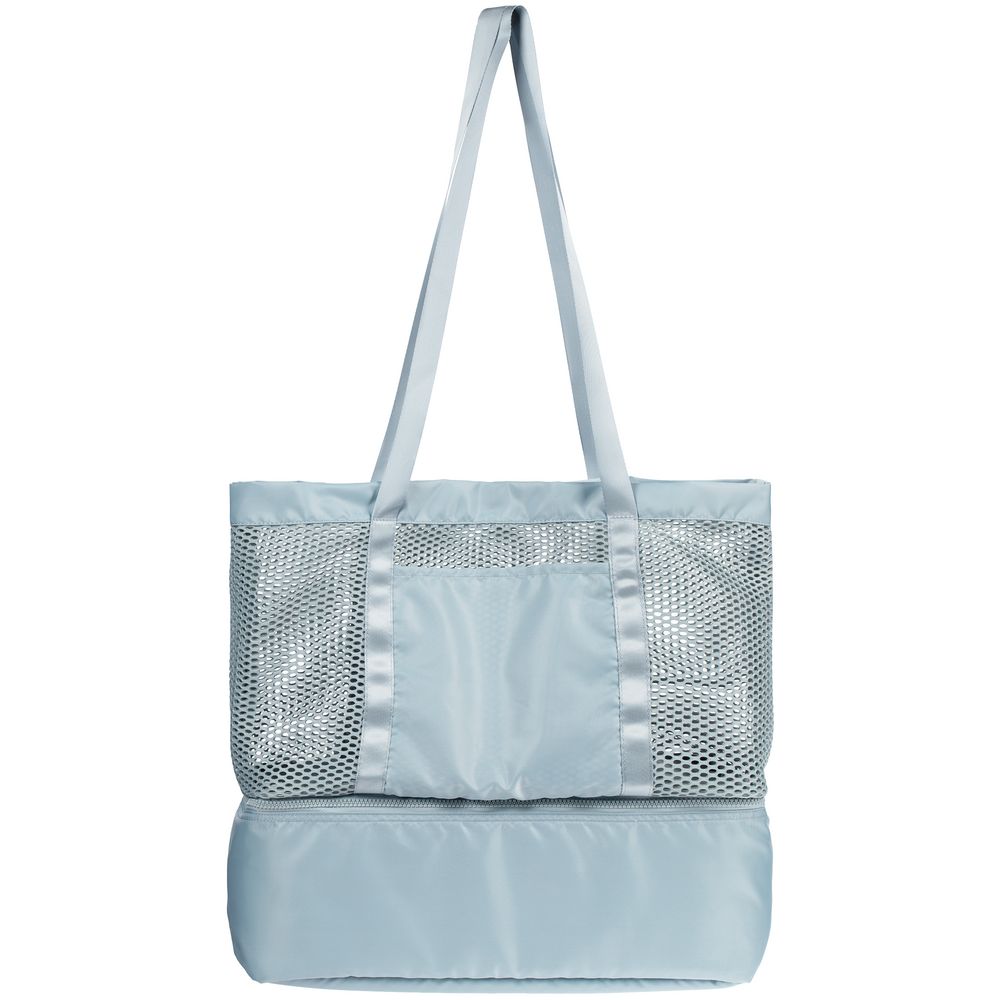 Шопер с термоотделением Verkko, серо-голубой — изображение 3