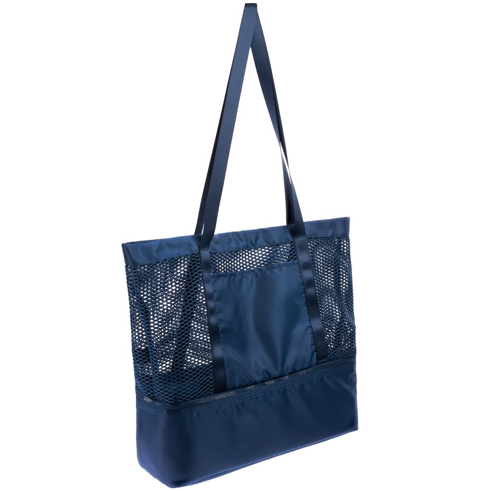 Шопер с термоотделением Verkko, темно-синий — изображение 2