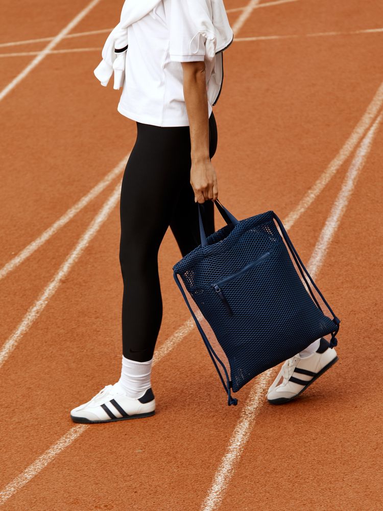 Рюкзак-мешок Verkko, темно-синий — изображение 10