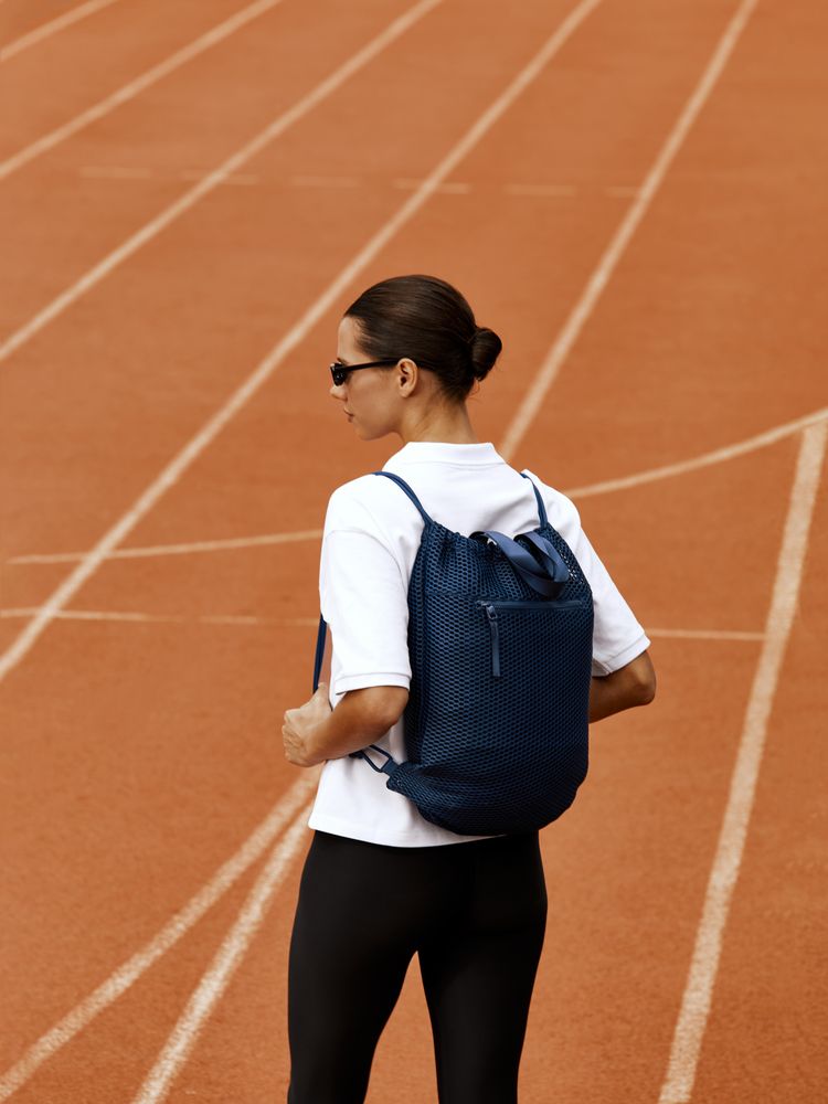 Рюкзак-мешок Verkko, темно-синий — изображение 9