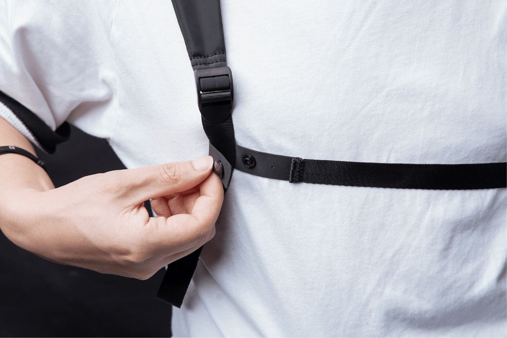 Рюкзак FlexPack Air, черный — изображение 10