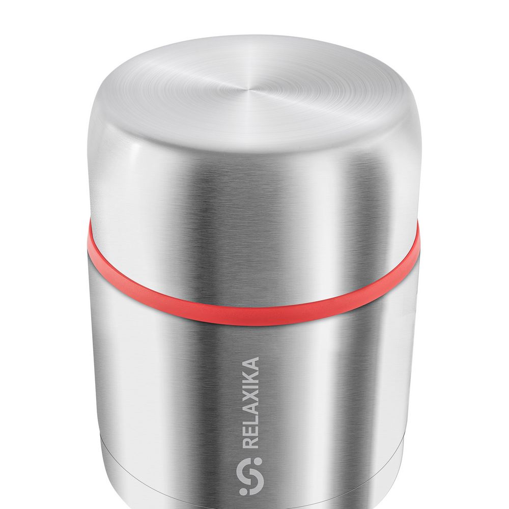 Термос для еды Relaxika 500, стальной — изображение 3