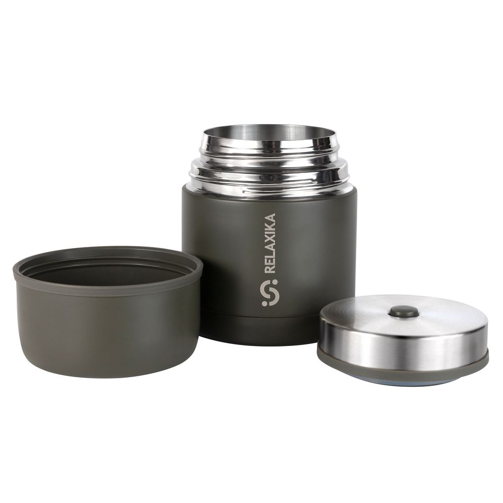 Термос для еды Relaxika 500, хаки — изображение 6